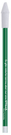 Grüner Bleistift mit aufgdrucktem Zitat von Tzcholsky in weißer Schrift. Weiße Radiererschutzkappe.